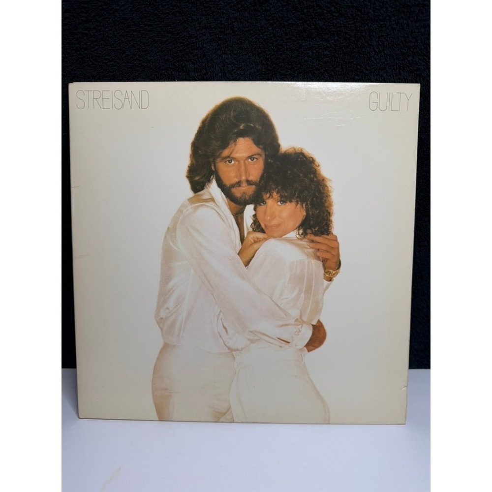 Barbra Streisand Guilty Vinyl LP 1980 Columbia FC 36750 Barry Gibb Gatefold